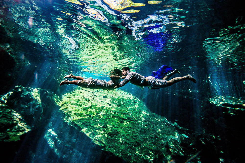 Underwater Wedding Photos – Jaqueline And André - Sebi Messina Photos