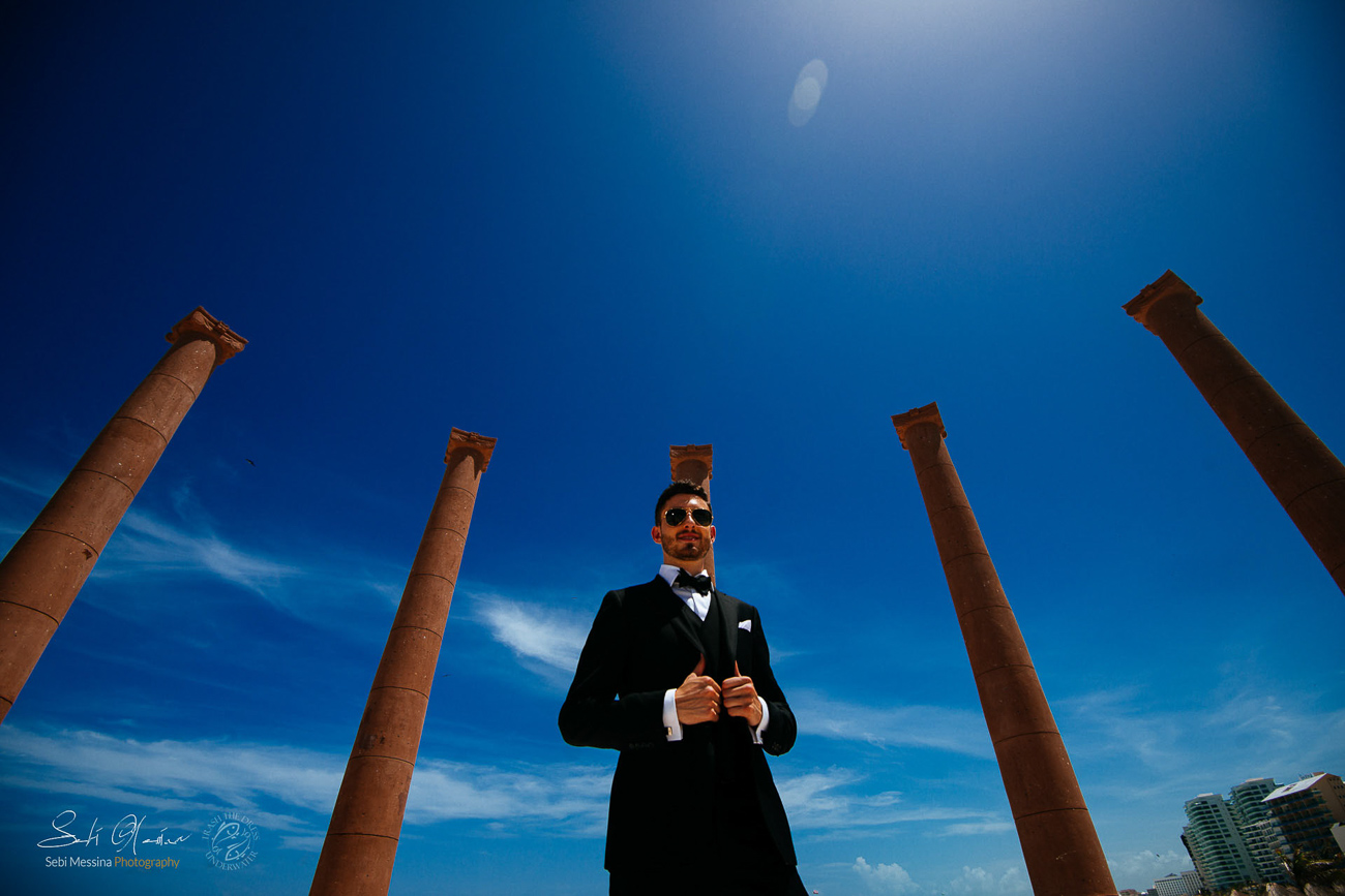 Orthodox Jewish Groom in Cancun Mexico – Sebi Messina Photography