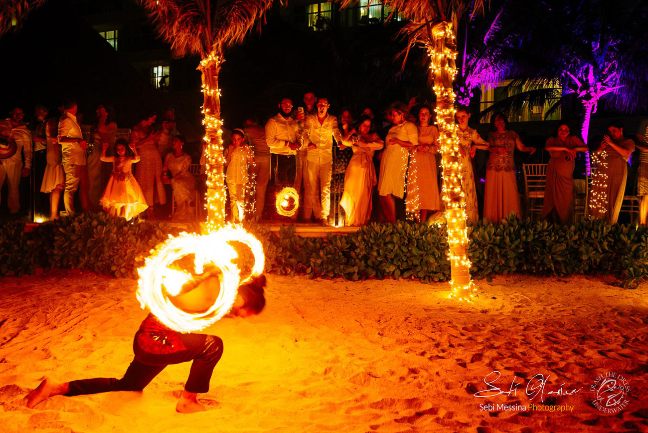 Reception at a Jewish Wedding in Cancun Mexico – Sebi Messina Photography