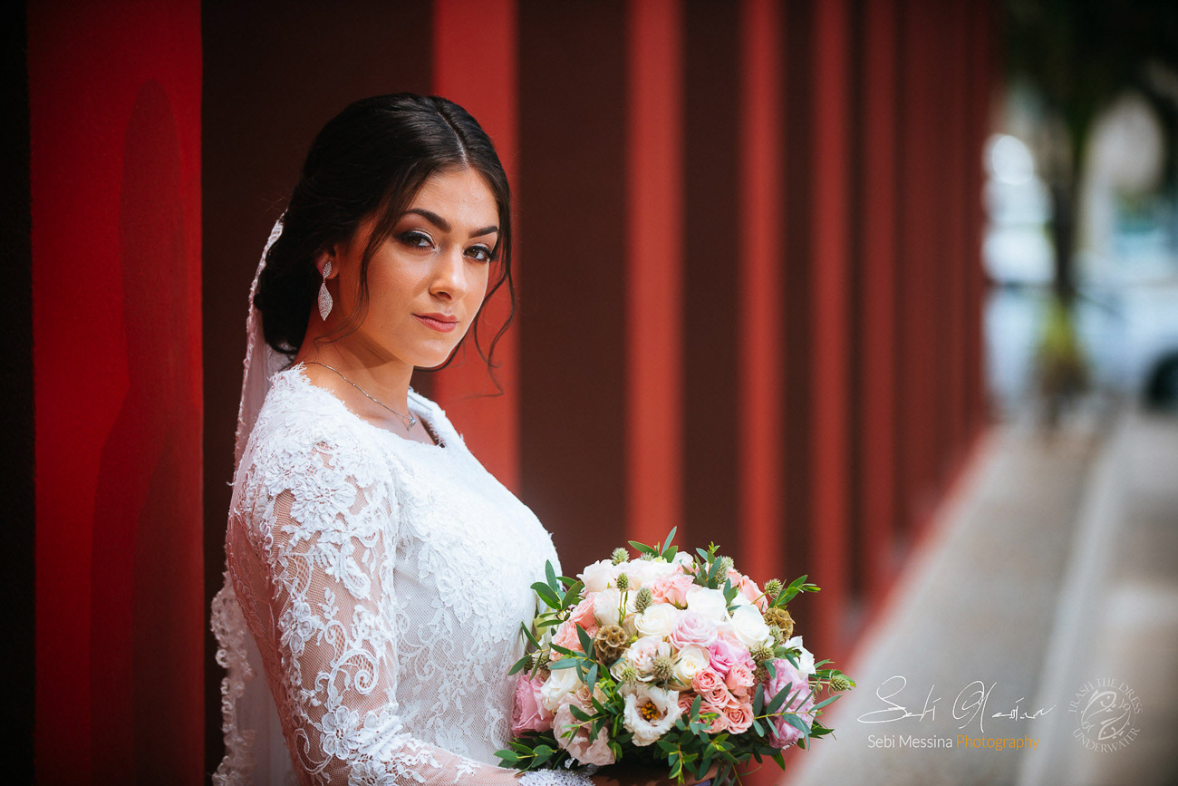 Orthodox Jewish Bride in Cancun Mexico – Sebi Messina Photography