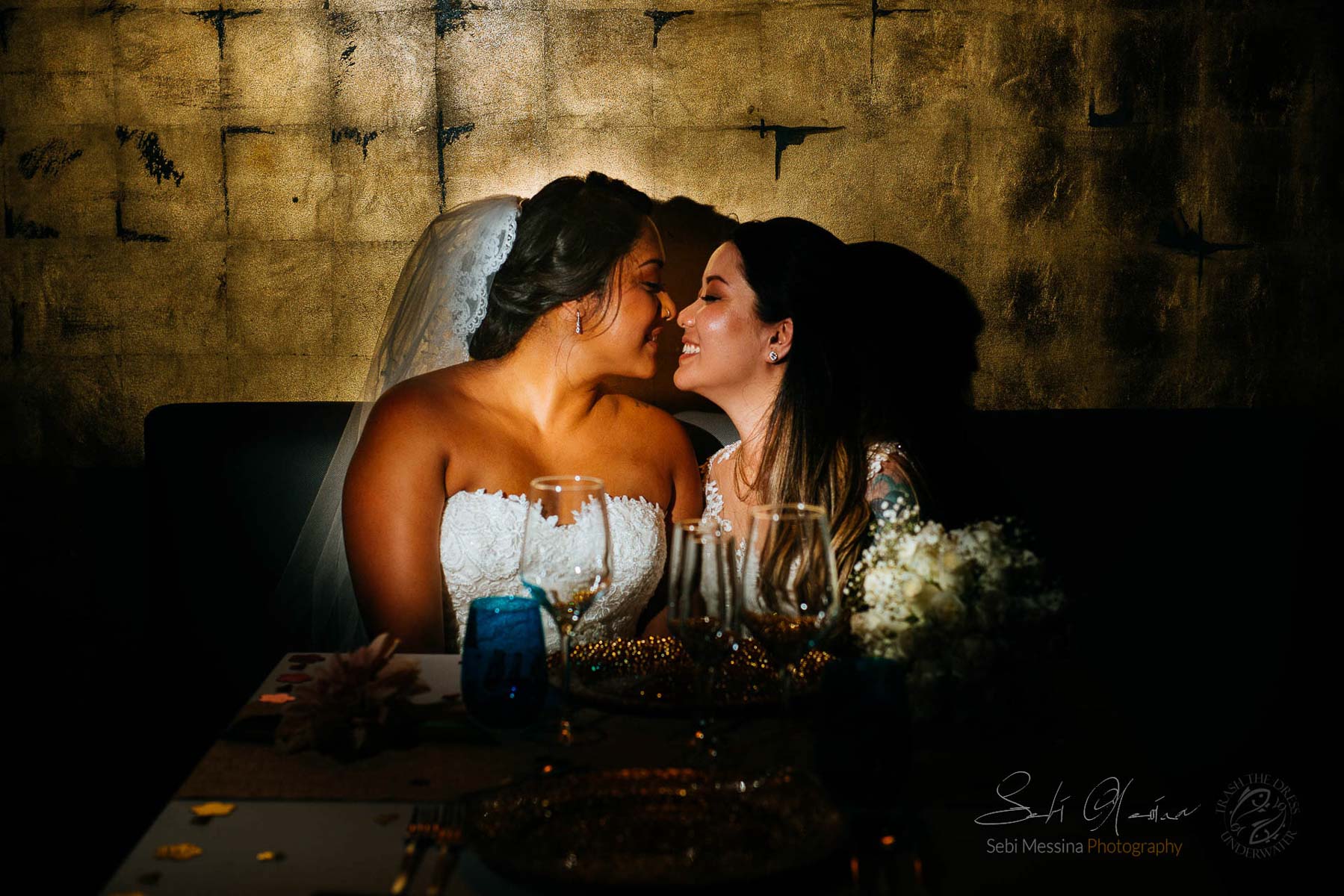 Royalton Cancun Restaurant - Same-sex wedding Mexico - Sebi Messina Photography