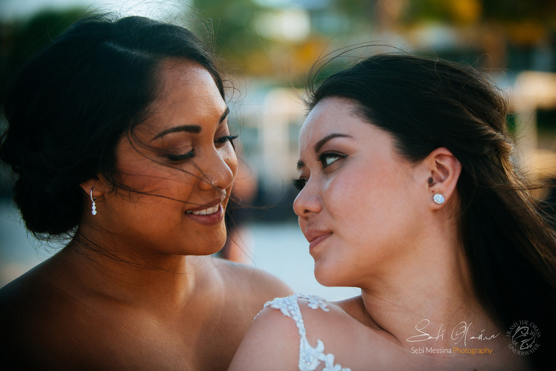 Two brides - Royalton Cancun - Same-sex wedding Mexico - Sebi Messina Photography