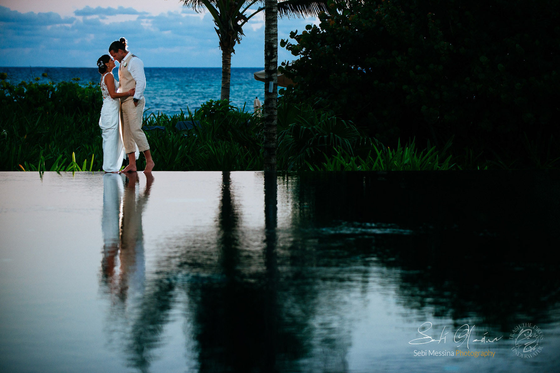 Post Wedding ceremony images in Mexico – Sebi Messina Photography