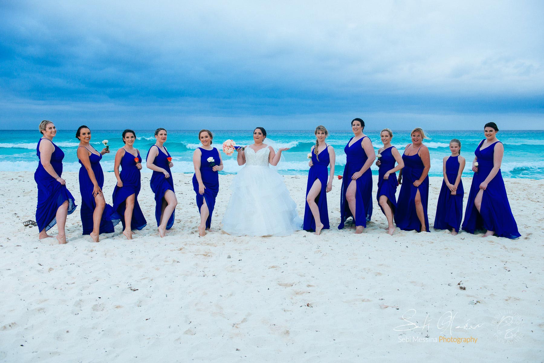 Wedding Party on the beach