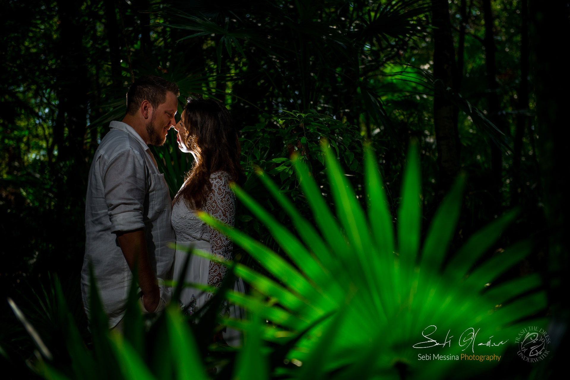 Underwater Trash The Dress in a Mexican Cenote - Sebi Messina Photography