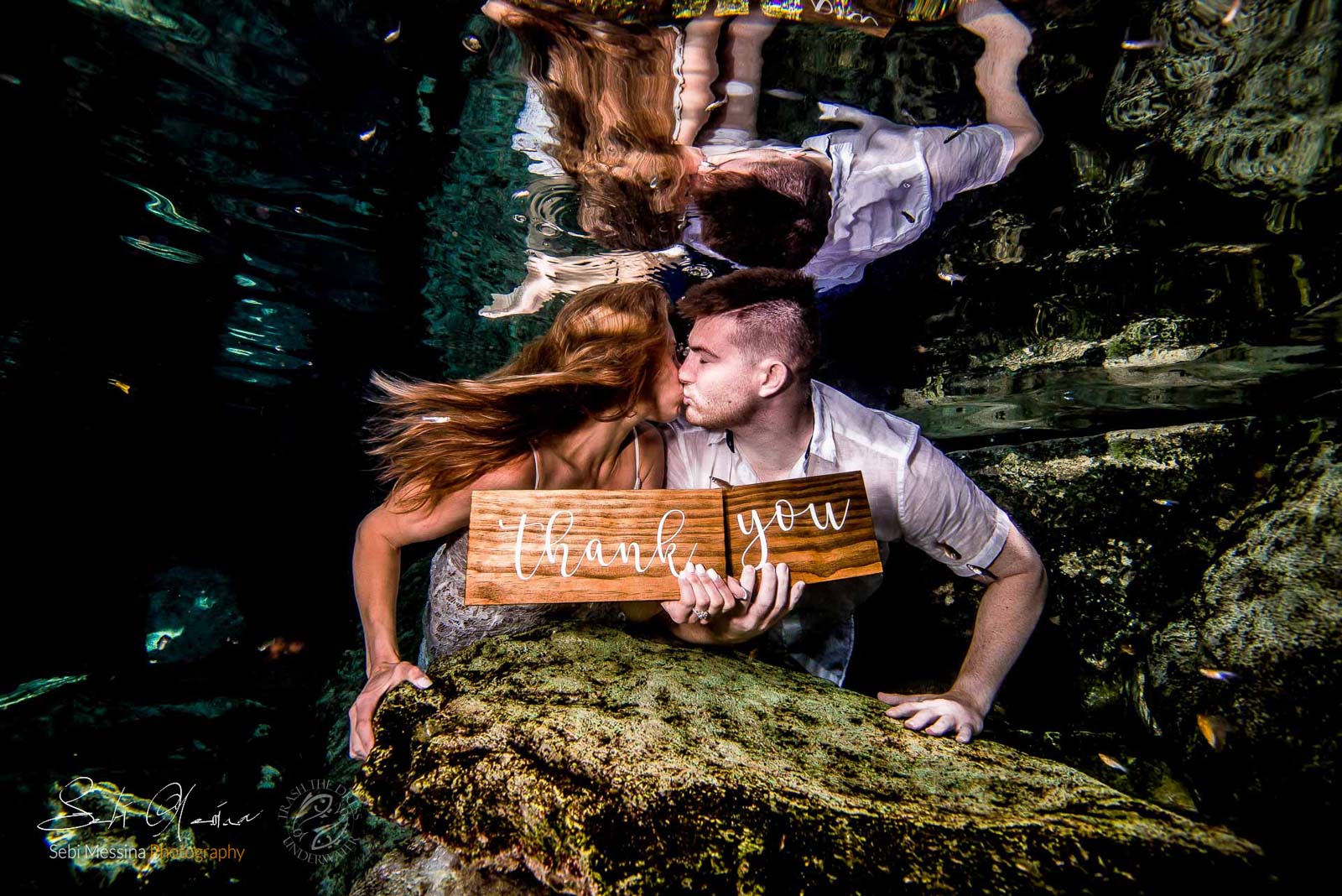 Underwater Photos in a cenote (Mexico) - Sebi Messina Photography