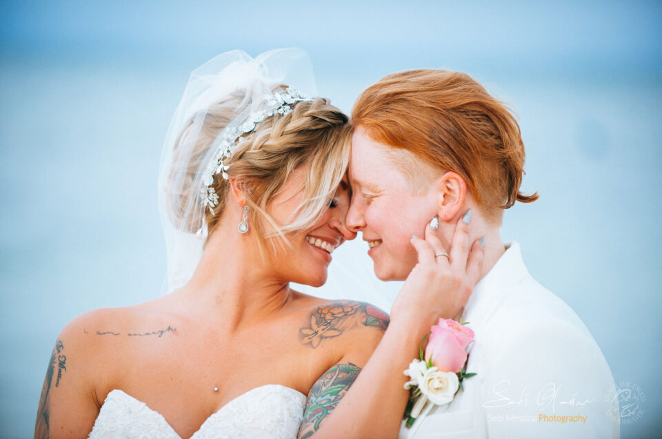 Two brides wedding Mexico - Lauren and Skyler