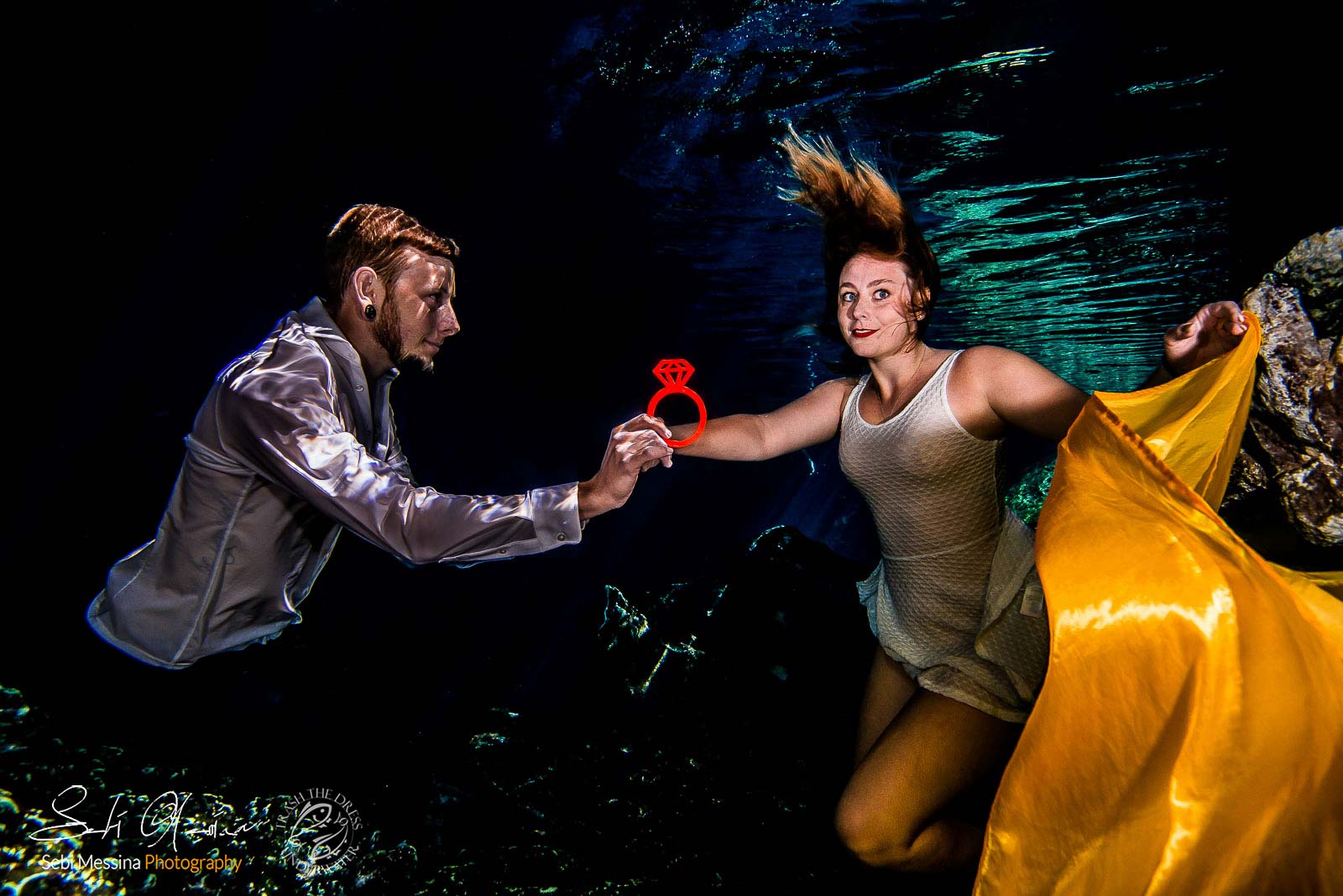 Will you marry me ideas – Mexico – Cenote Photoshoot