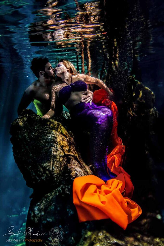 Mermaid underwater photography - Sebi Messina Photography