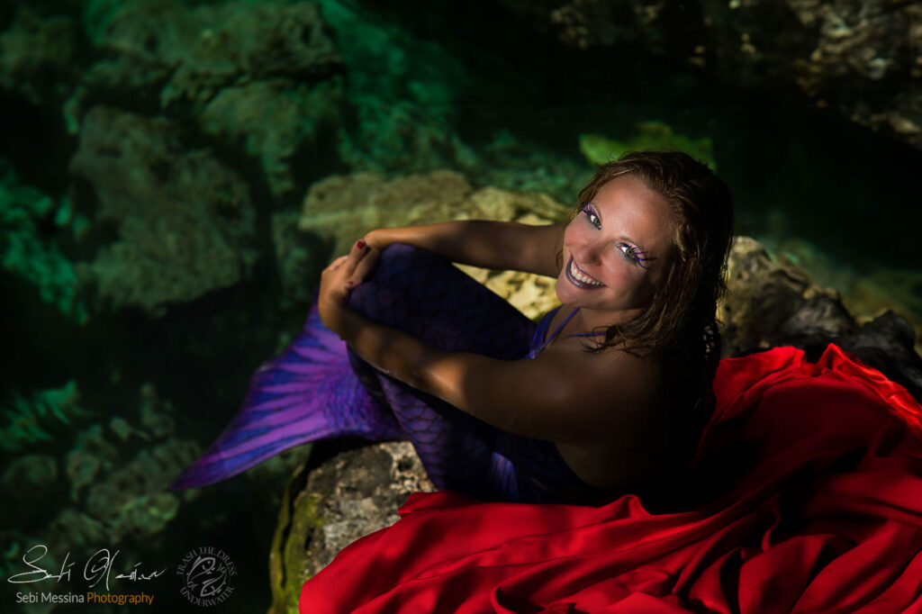 Mermaid underwater photography - Sebi Messina Photography