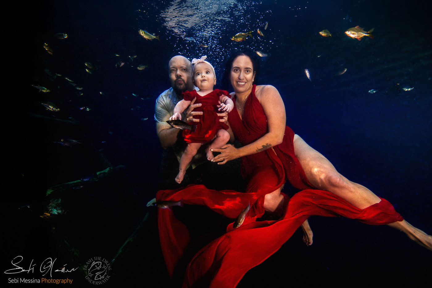 underwater baby shoot