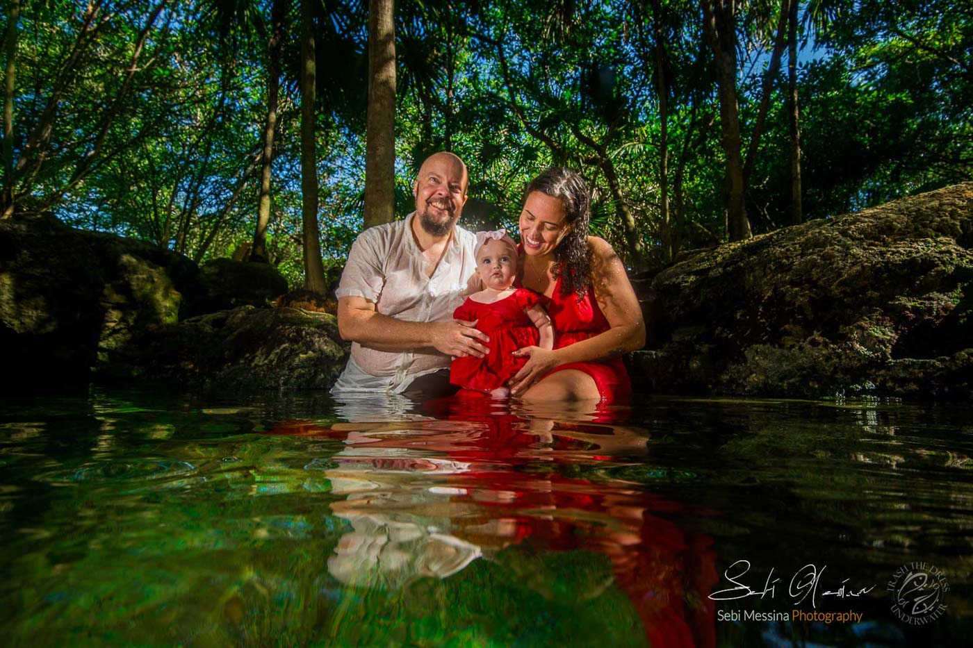 underwater baby shoot