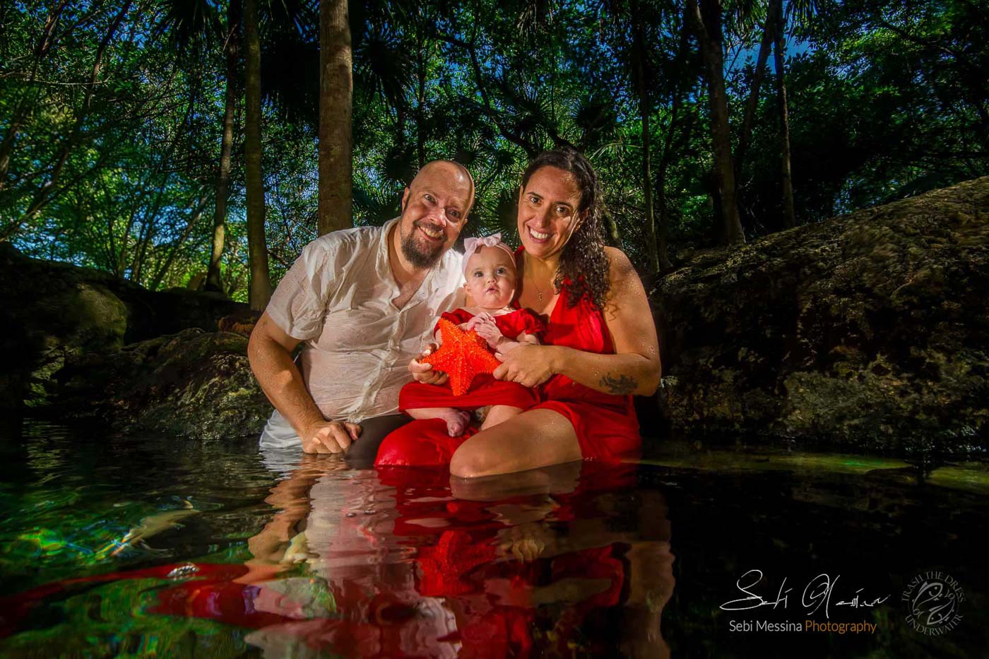 underwater baby shoot