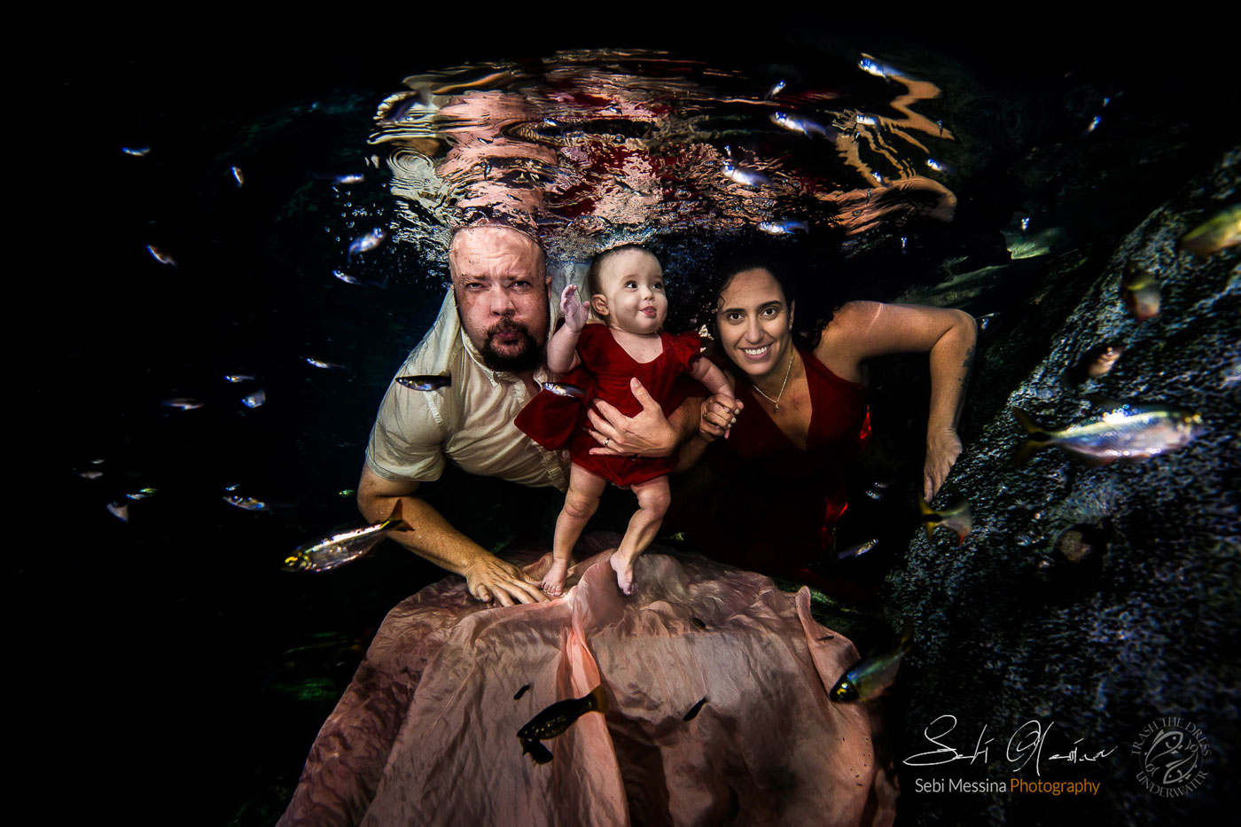 underwater baby shoot