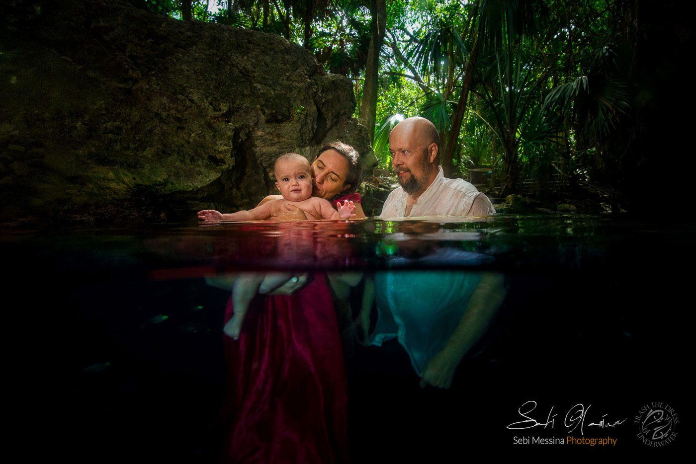 underwater baby shoot