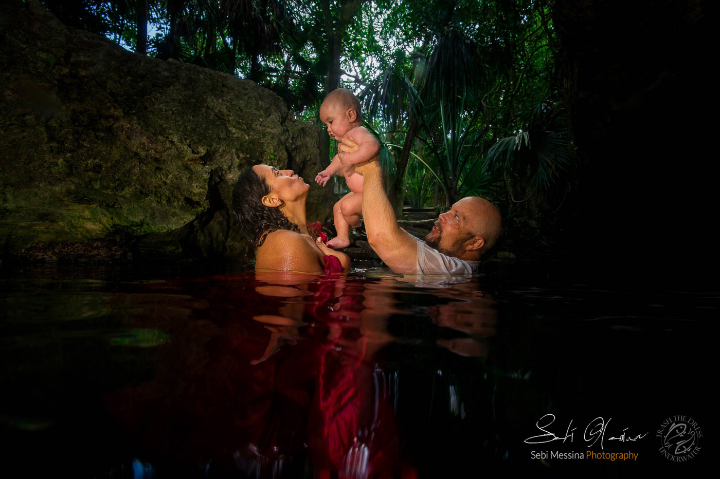 underwater baby shoot